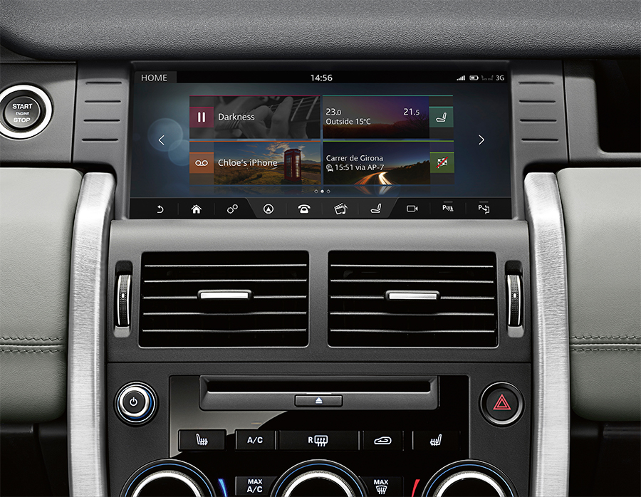 NON COMPATIBLE Discovery Sport 10 pouces Phase 2